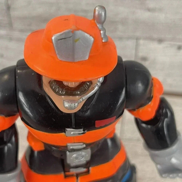 Fisher Price Matel 2002 Rescue Heroes Billy Blaze Fireman Fighter Action Figure - Picture 3 of 11